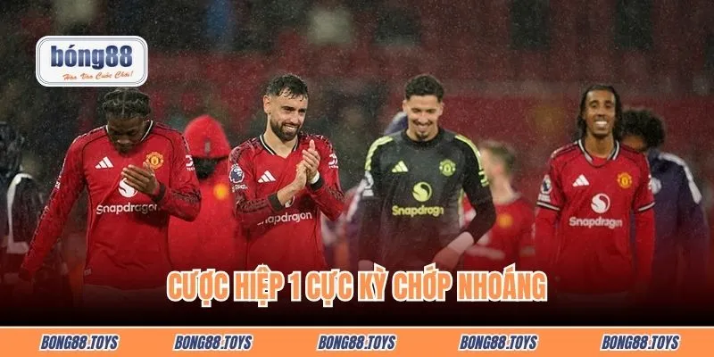 Cược hiệp 1 cực kỳ chớp nhoáng